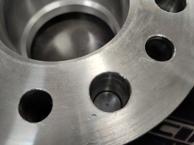 Podložka pro změnu rozteče, duralová změnová rozšiřovací tl. 31mm až 40mm - 6děrová rozteč