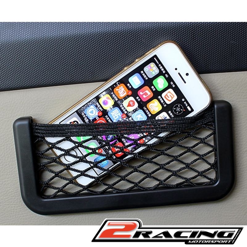 Kapsa na mobil, držák s pružnou sítí na telefon atp 16cm x 7cm
