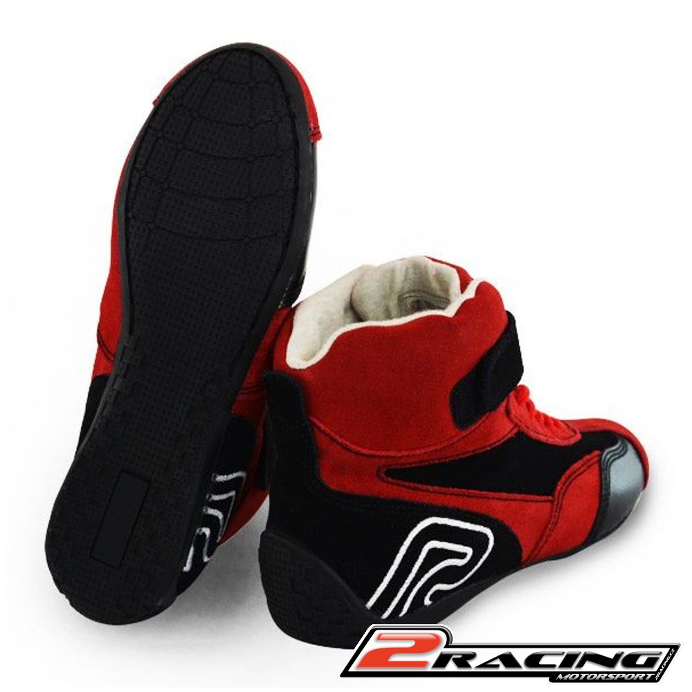 Závodní boty RRS FIA 8856-2018 červená