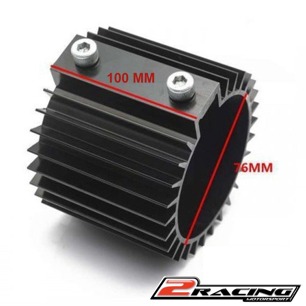 Hliníkový chladič olejového filtru průměr 76mm Audi, BMW