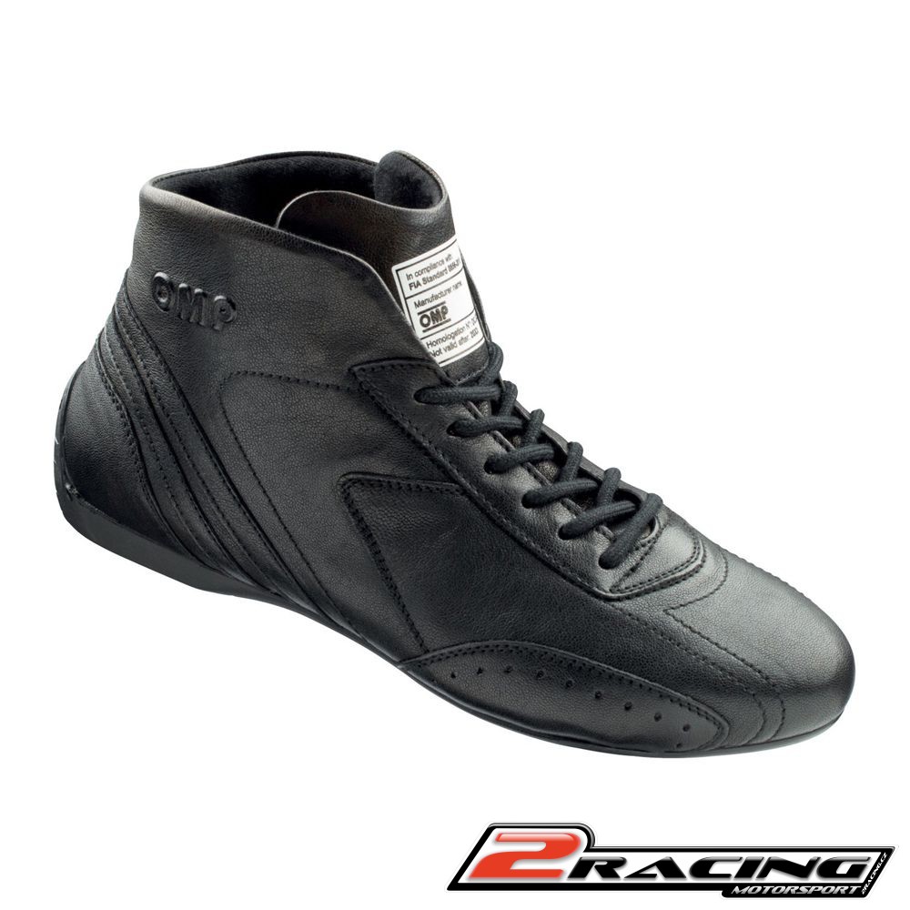 Závodní kožené boty FIA OMP Carrera