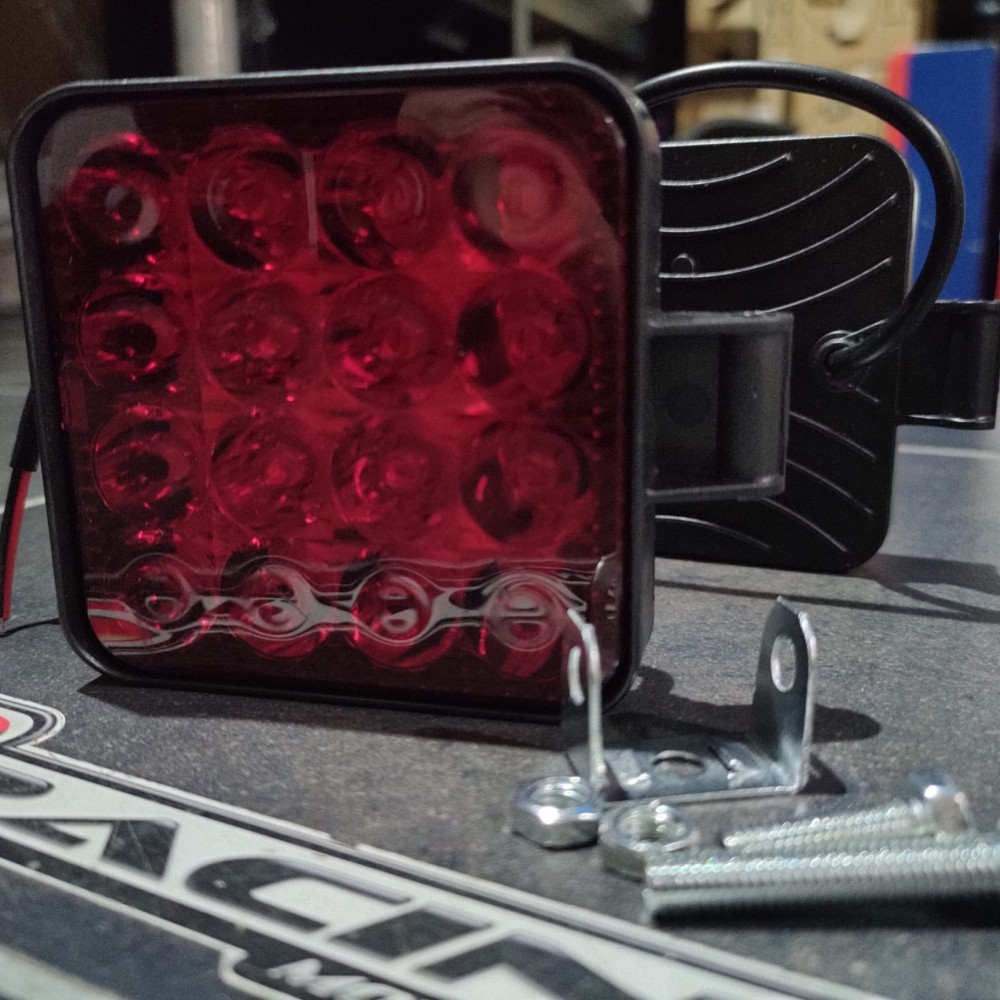 LED brzdové, koncové světlo červené autokros, buggy, formule
