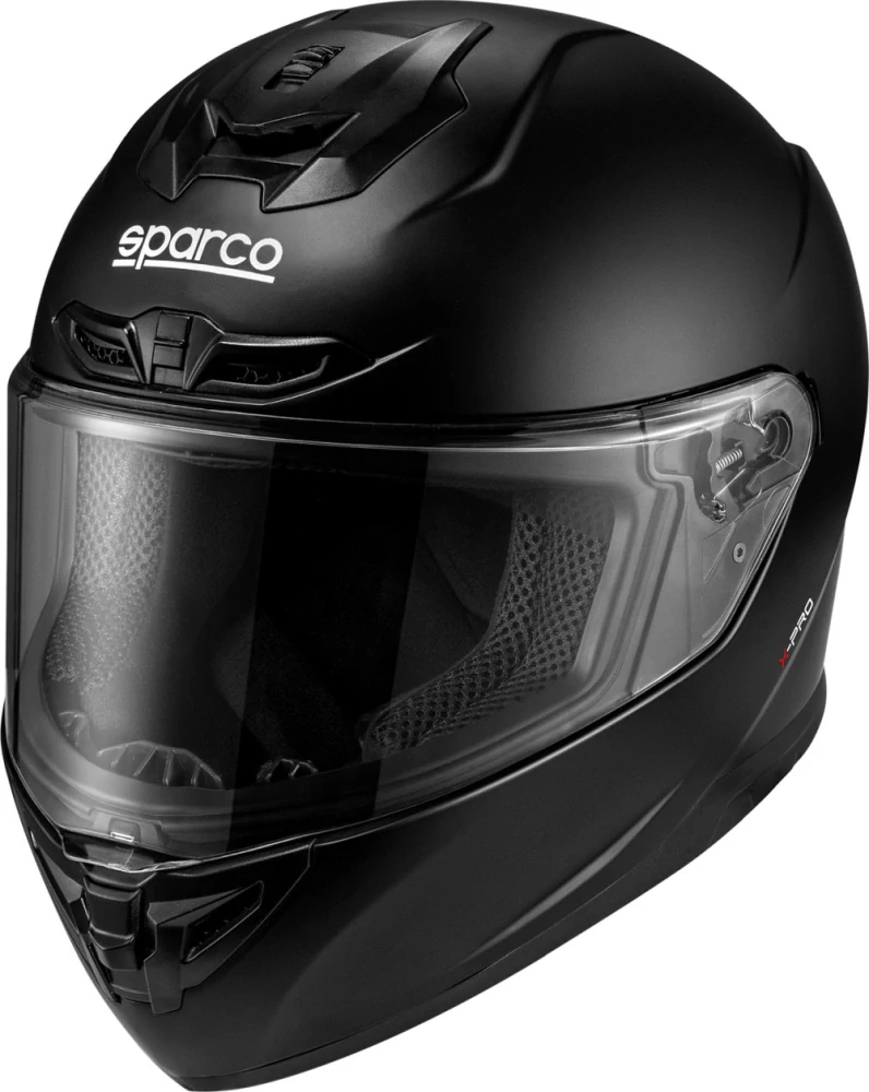 Integrální závodní helma Sparco X-Pro černá