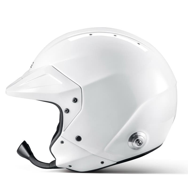 Sparco Flux RJ-i závodní Jet helma s interkomem FIA 8859-2024 bílá