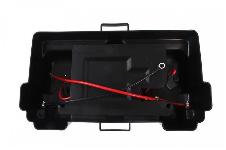 Bateriový box plastová krabice na autobaterii 12V 355x200x210