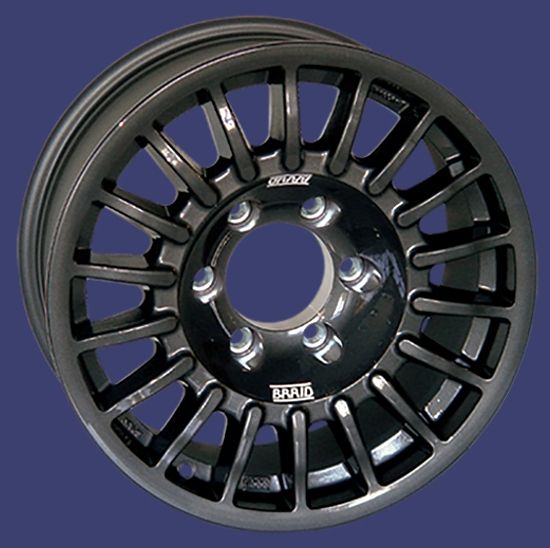 Závodní Alu disk Braid 7x16" Winrace T (4x4) - ET (-25 až +46) Antracit