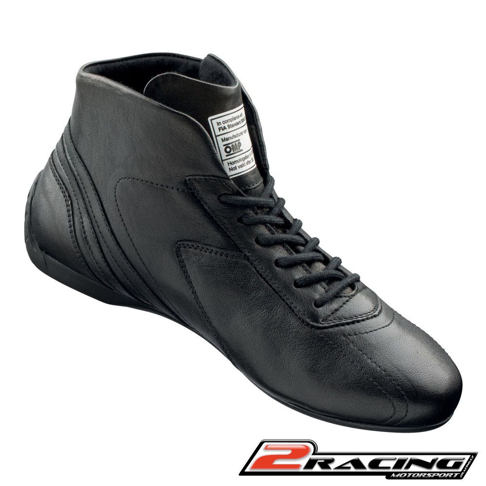 Závodní kožené boty FIA OMP Carrera