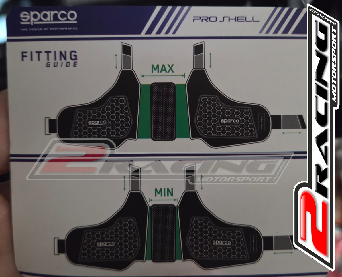 Rib protector Sparco karting žeberník motokáry, ochrana žeber, hrudníku