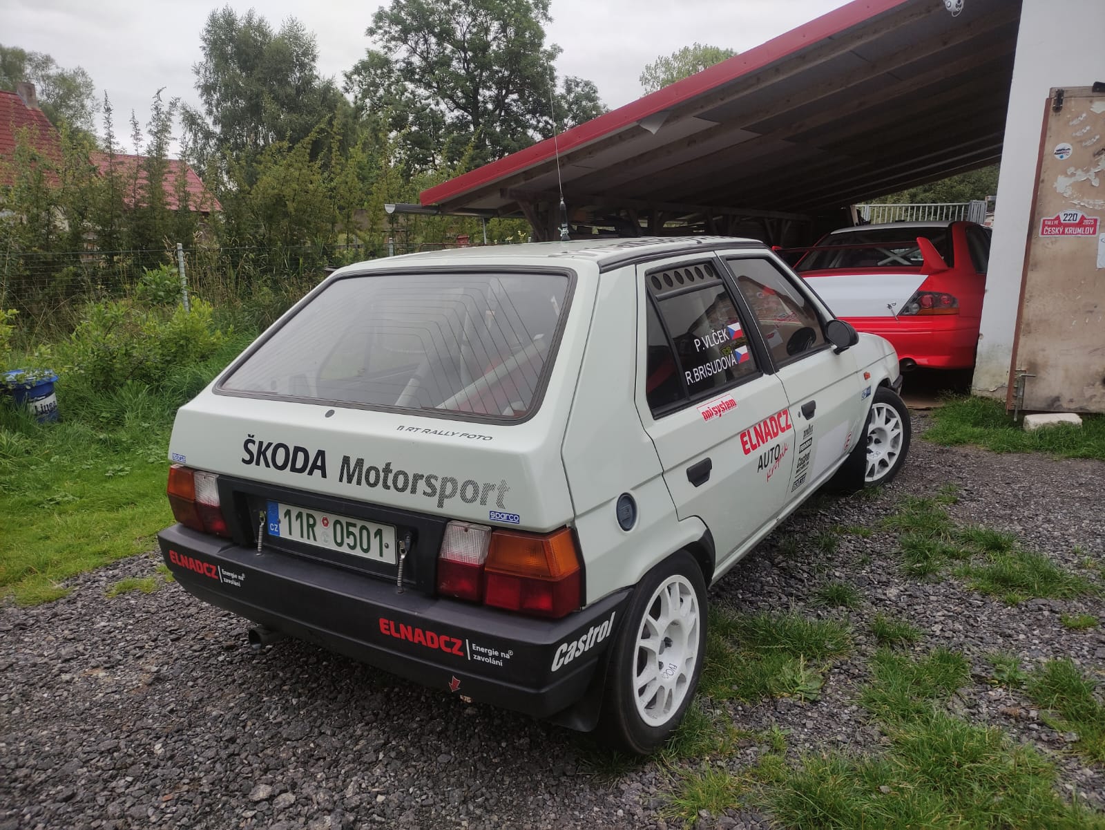 rally Škoda Favorit sk.A 