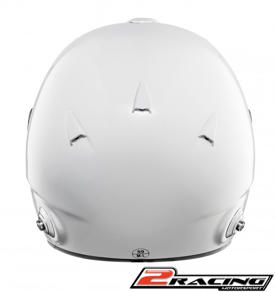 Integrální závodní helma Sparco Air Pro RF-5W bílá-červená