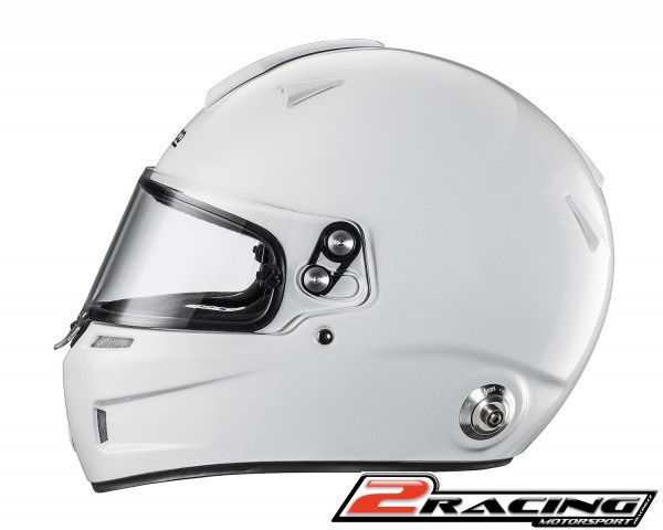 Integrální závodní helma Sparco Air Pro RF-5W bílá-červená