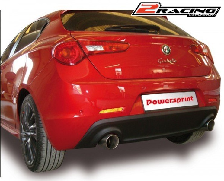 Přední tlumič výfuku z nerez oceli Alfa Romeo Giulietta 1750 tbi 980113