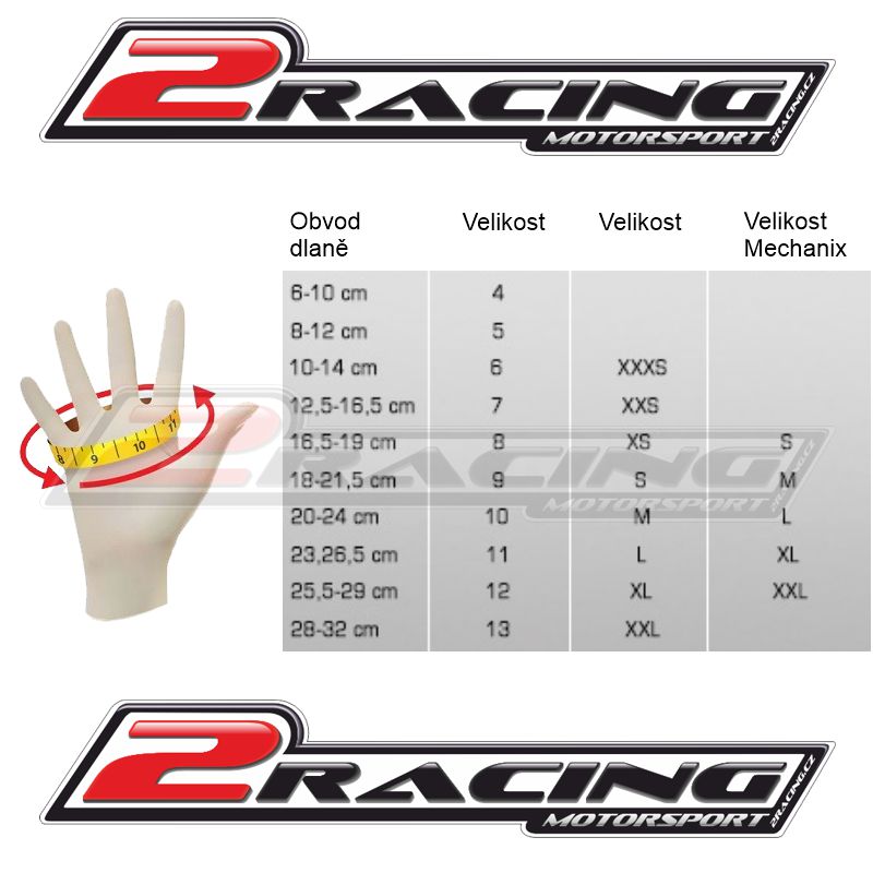 Rukavic Sparco Land+ červená s FIA homologací