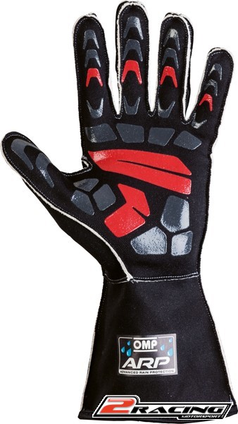 Kartingové rukavice OMP Advanced Rainproof černá
