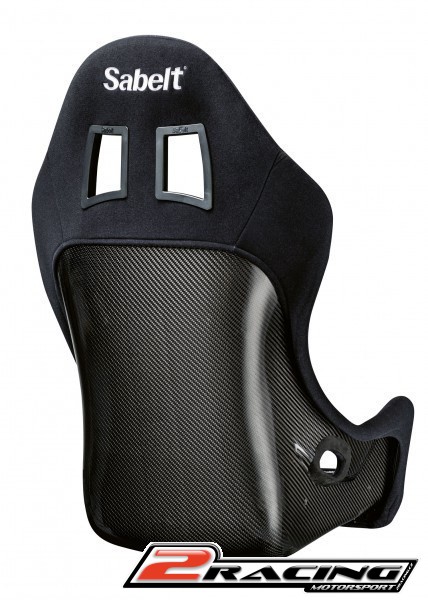 Závodní sedadlo Sabelt Titan Max černá FIA homologace konstrukce carbon