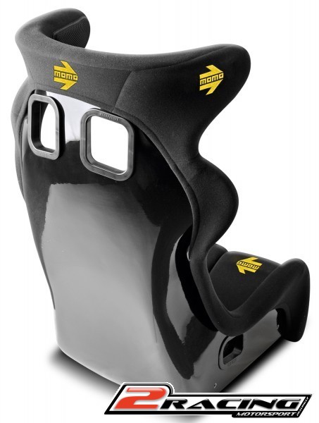Závodní sedačka Momo Daytona XXL černá FIA homologace konstrukce laminát