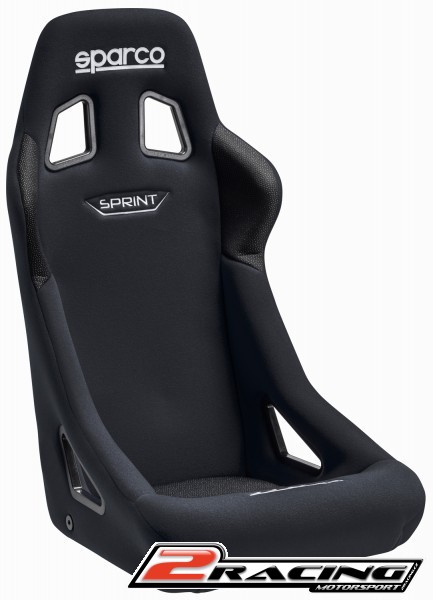 Závodní sedačka Sparco Sprint černá FIA homologace konstrukce trubka