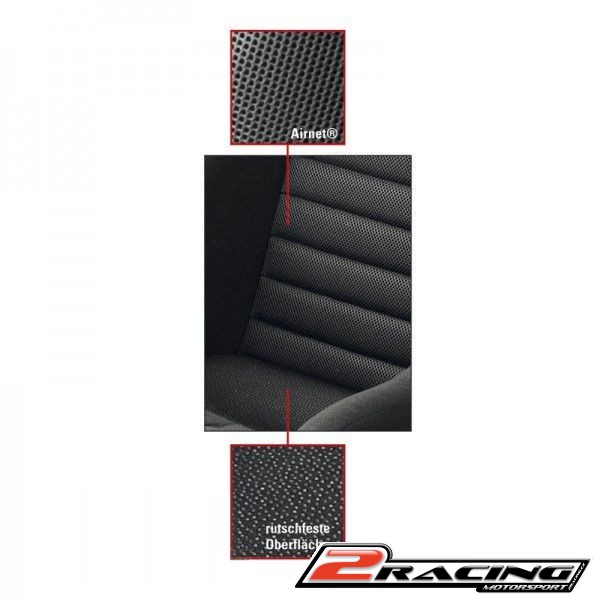 Závodní sedačka Momo Daytona XXL černá FIA homologace konstrukce laminát