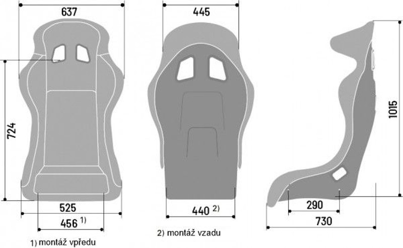 Závodní sedadlo Sparco Pilot QRT černá FIA homologace konstrukce laminát