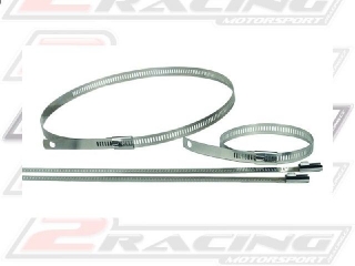 1 Thermotec snap strap, stahovací páska pro upevnění omotávky na výfukové svody - 22,5cm