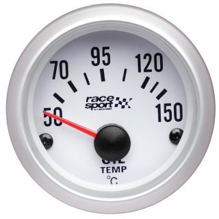 Budík Race Sport teplota oleje 52mm 12V