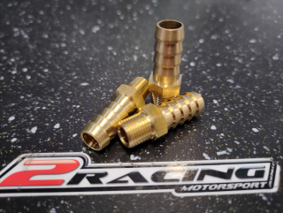 Koncovka rovná fitinka pro Facet Silver Top 1/8NPTF na 9mm hadici