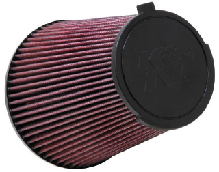 KN závodní filtr kuželový, vstup 143mm,  výška 203mm gumový top K&N E-1993