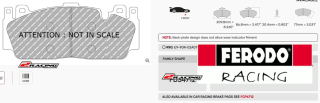 Sportovní destičky DS Performance Ferodo FDS4712