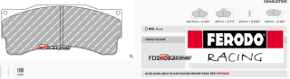 Sportovní destičky DS Performance Ferodo FDSR3039