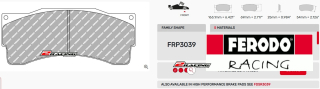 Závodní destičky DS3.12 Ferodo racing FRP3039GB