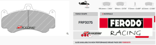 Závodní destičky DS1.11 Ferodo racing FRP3075W