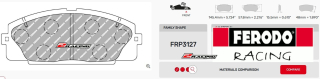 Závodní destičky DS2500 Ferodo racing FRP3127H