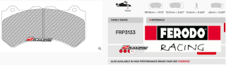 Závodní destičky DS1.11 Ferodo racing FRP3133W