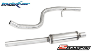 Central pipe společně ss tlumiče(For the installation on the original Zadní s tlumiče it is necessary to separately order the adapter AD.207.01) Inoxcar racing TC207S