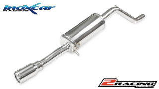 Zadní tlumič s koncovkou o průměru 80 Inoxcar racing PE208.07.80