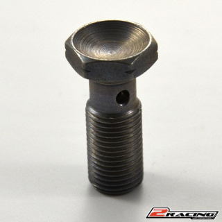 Průtokový šroub k oku pancéřové brzdové hadice M10x1 délka 25mm