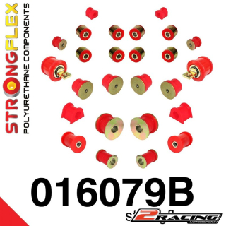 Komplet tvrdé silentbloky podvozku kit 016079B