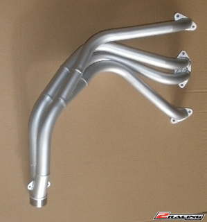 Sportovní svody výfuku Škoda 135,136 nad příčku, Fe, LR (S-0034)