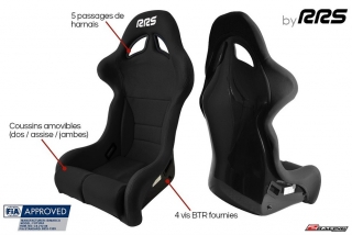 Závodní sedačka Futura homologovaná FIA