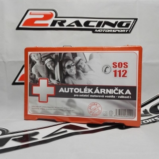 Autolékárnička do auta plastové krabičce