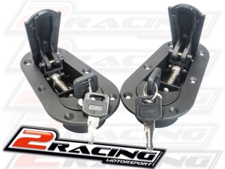 Zamykací zámky jištění na kapotu aerodynamické úchyty kapoty 