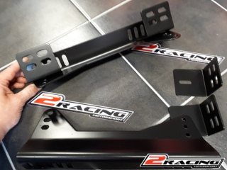 Držáky sedačky spodní ocelové nastavitelné FIA