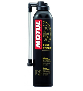 Sprej na rychlou opravu defektu 300ml, lepení bezdušové pneumatiky Motul P3