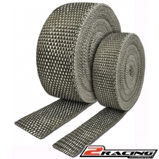 Tepelná izolace Thermotec na svody výfuku 25mm/15m platinová omotávka na svody do 1093 stupňů Celsia