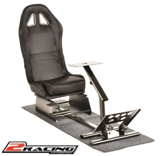 Sedačka na simulátor k PC pro závodní volant pedály a řadičku
