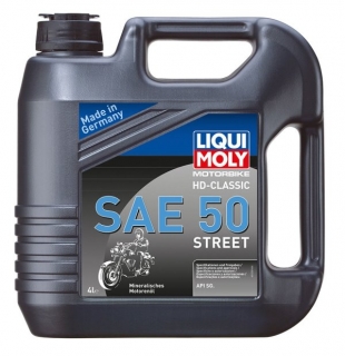 LIQUI MOLY HD-CLASSIC SAE 50 4T-Harley Davidson - MOTOROVÝ OLEJ - 4Litry