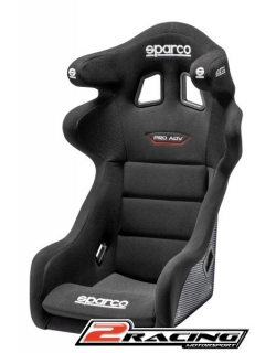 Závodní sedačka Sparco Pro ADV Carbon černá FIA homologace konstrukce carbon