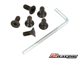 Sada 6 šroubů pro montáž závodního volantu