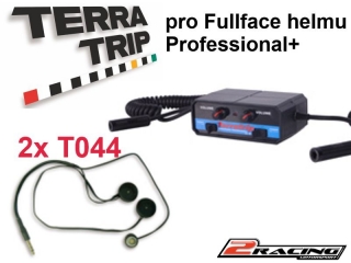 Akční set Professional Plus Terratrip centrála a 2 komunikace do uzavřené helmy
