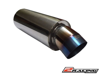 Nerezový výfuk WMR37 kulatá koncovka